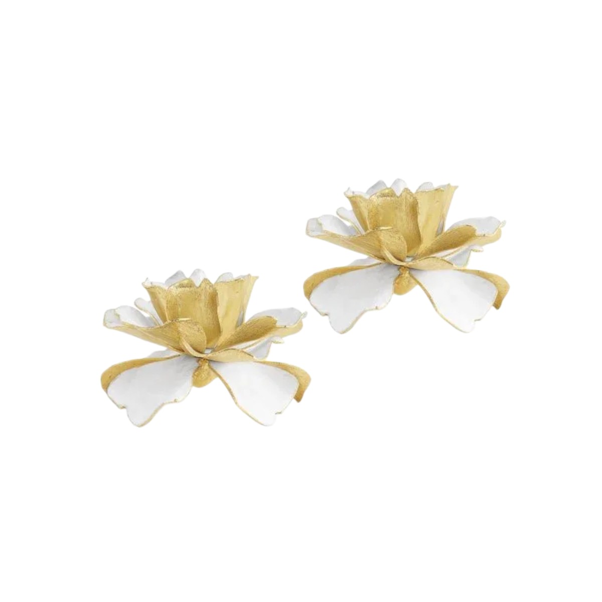 Michael Aram Gardenia Candleholders, Set of 2