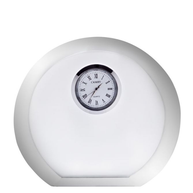 Orrefors Vision Clocks Round Desk Clock