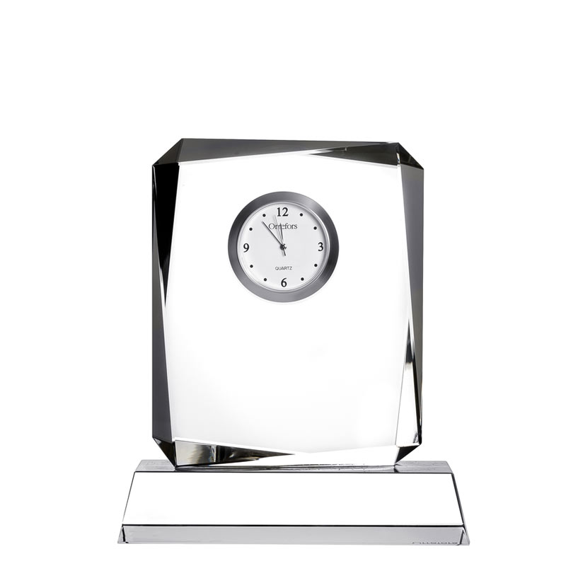 Orrefors Vision Table Clock, Small