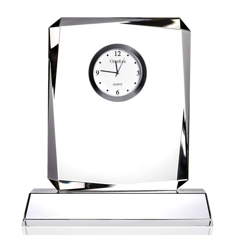 Orrefors Vision Table Clock, Large