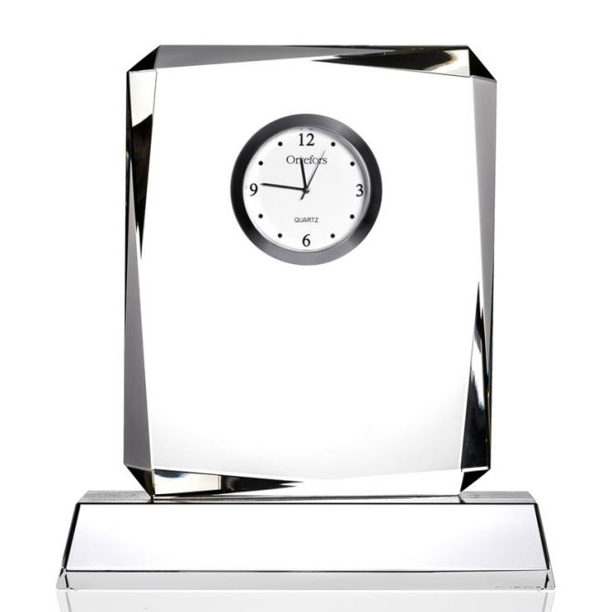 Orrefors Vision Table Clock, Large