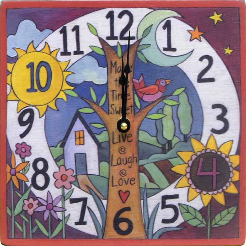 Sticks Big Time Square Clock