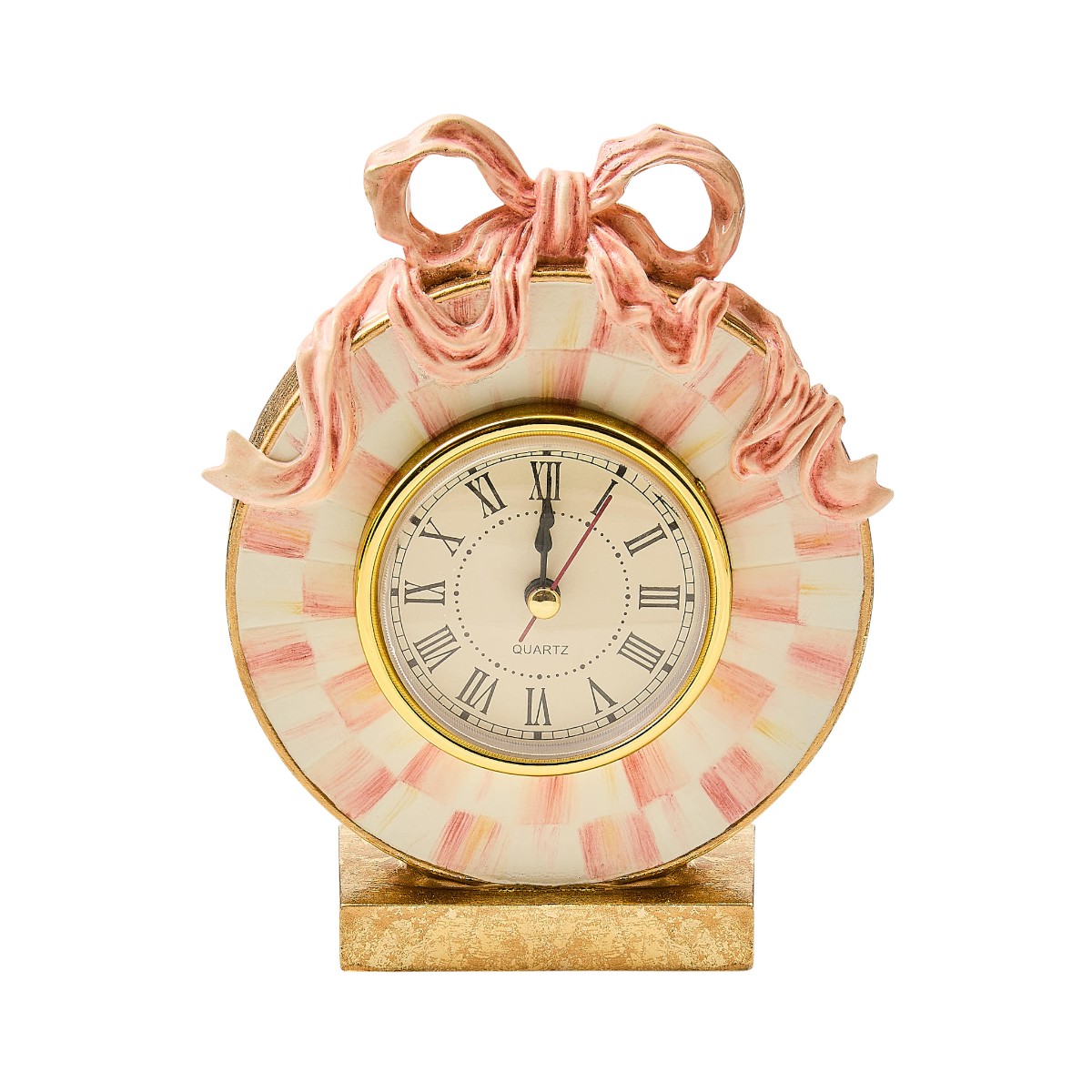 MacKenzie-Childs It's All About The Bow Clock