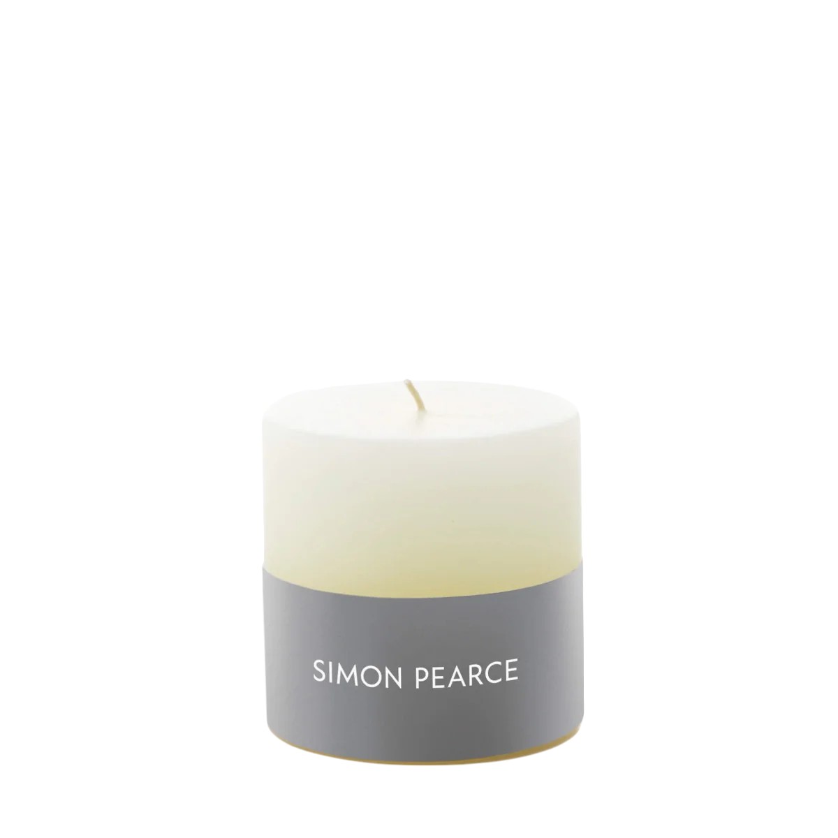 Simon Pearce Ivory Pillar Candle, 3x3