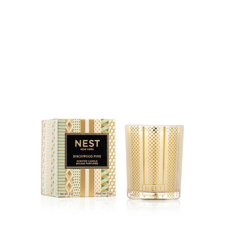 NEST New York Birchwood Pine Votive Candle NEST02BP Borsheims