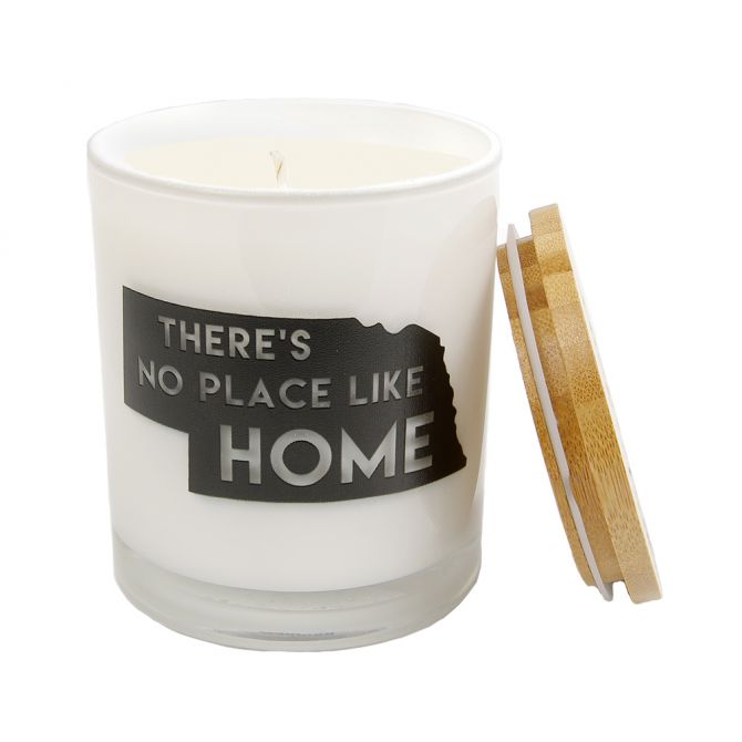 Unplug Nebraska Soy Candle, Hazelnut Coffee