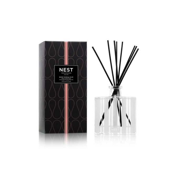 NEST New York Rose Noir & Oud Reed Diffuser
