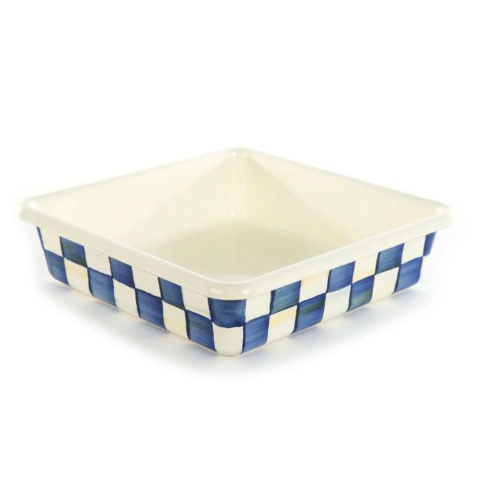 MacKenzie-Childs Royal Check Baking Pan, 8"