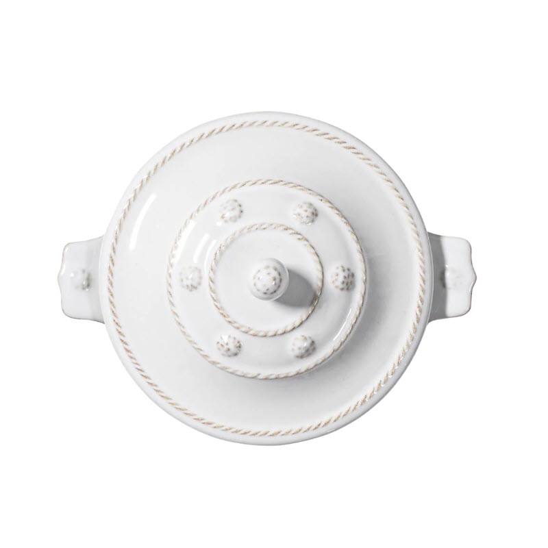 Juliska Berry and Thread Mini Cocotte, Whitewash