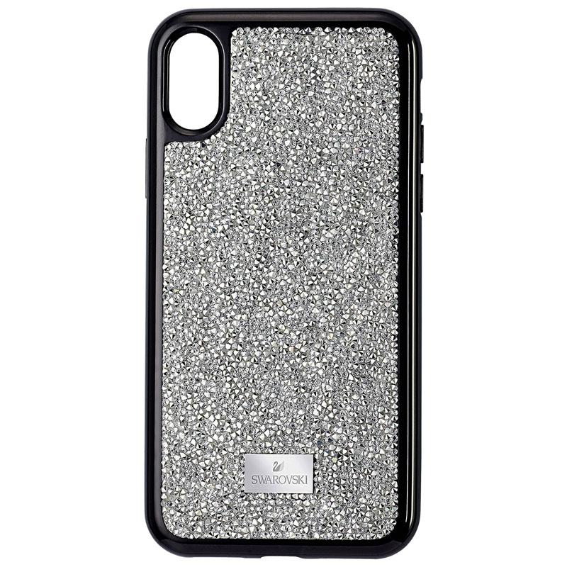 Swarovski Glam Rock Smartphone Case, Iphone XR in Silver | Borsheims