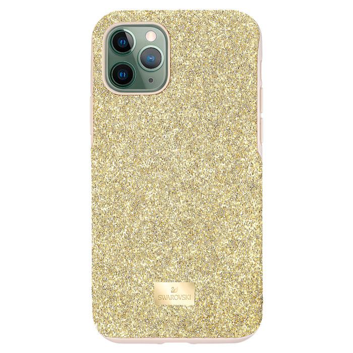 Swarovski High IPhone 11 PRO Case with Bumper, Gold Tone