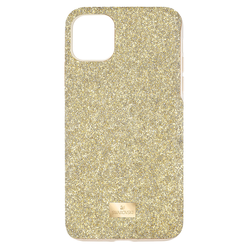 Swarovski High iPhone 12 Mini Case, Gold Tone Borsheims