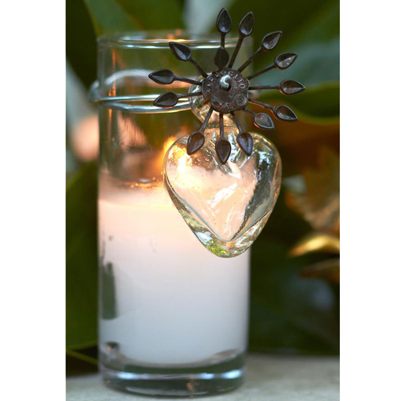 Jan Barboglio Adelita Sacred Heart Candle