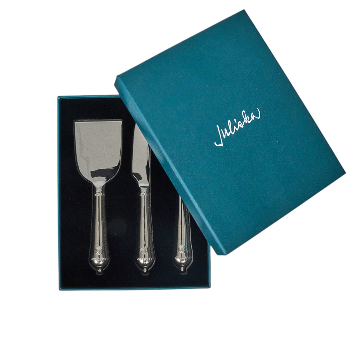 Juliska Berry & Thread Polished Cheese Knives, Set of 3