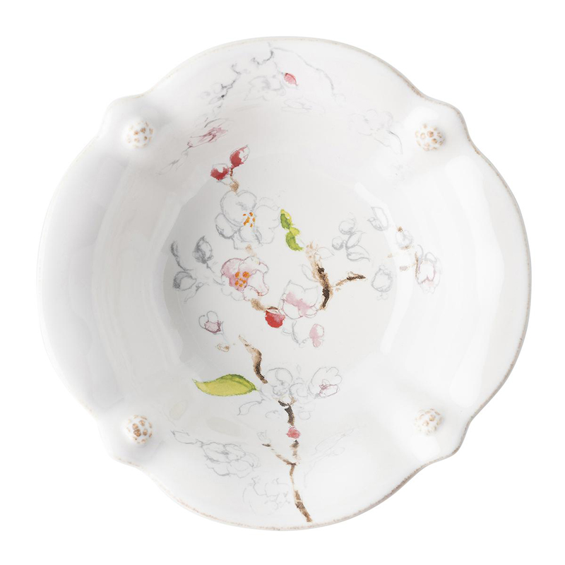 Juliska Berry and Thread Floral Sketch Cherry Blossom Cereal Bowl