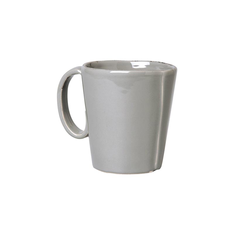 Vietri Lastra Mug, Grey