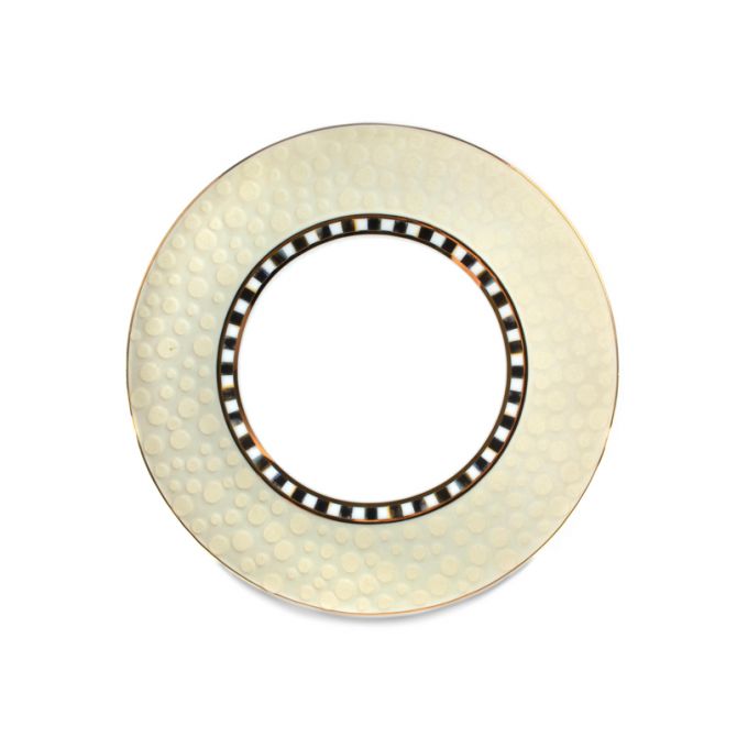 MacKenzie-Childs SoHo Salad Plate, Mist