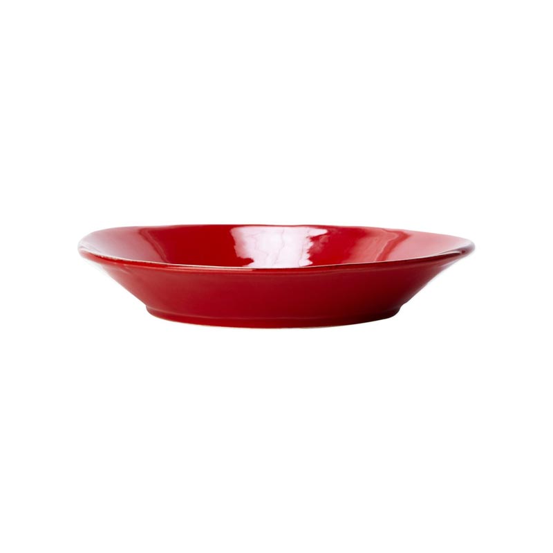 Vietri Lastra Pasta Bowl, Red