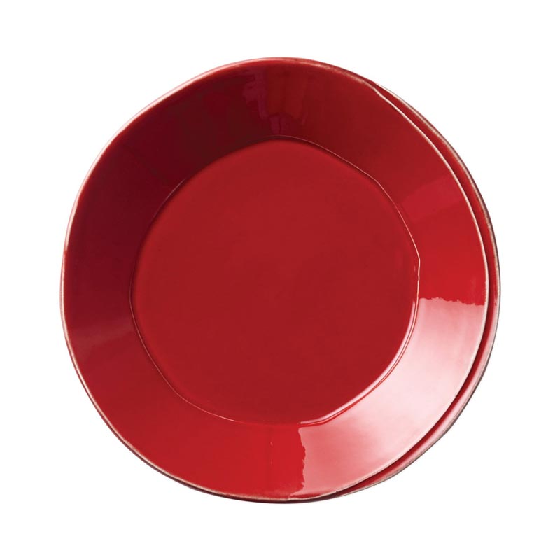 Vietri Lastra Pasta Bowl, Red