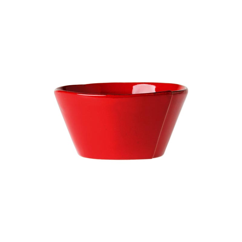Vietri Lastra Stacking Cereal Bowl, Red