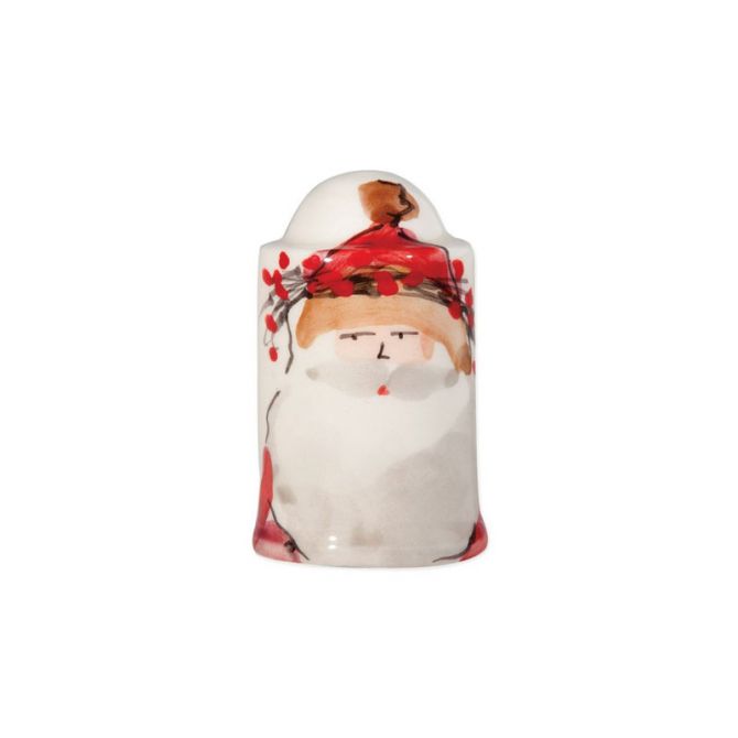 Vietri Old St. Nick Salt & Pepper Shaker Set