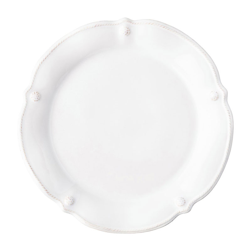 Juliska Berry and Thread Whitewash Flared Dinner Plate JA01/W Borsheims
