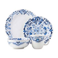 Juliska Iberian Journey Indigo 4 Piece Place Setting