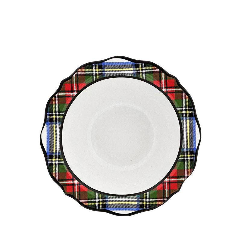 Juliska Stewart Tartan Cereal Bowl