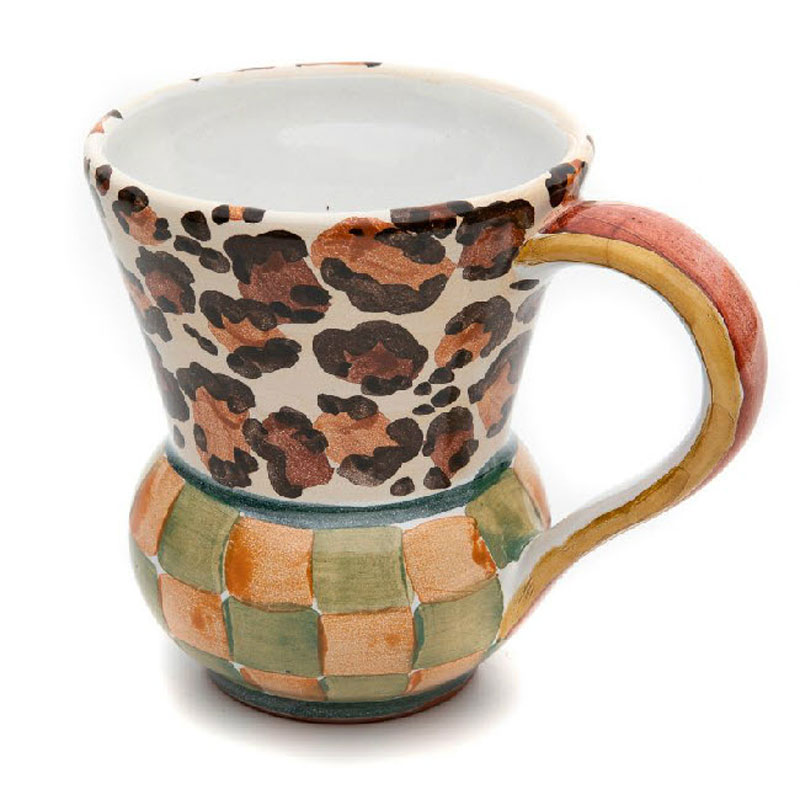 MacKenzie-Childs Leopard Mug