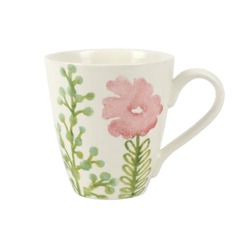 Vietri Fiori Di Campo Rose Mug