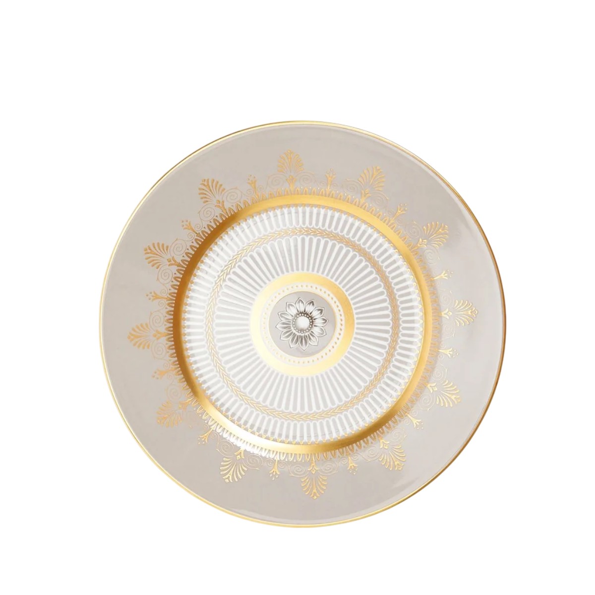 Wedgwood Anthemion Grey Salad Plate