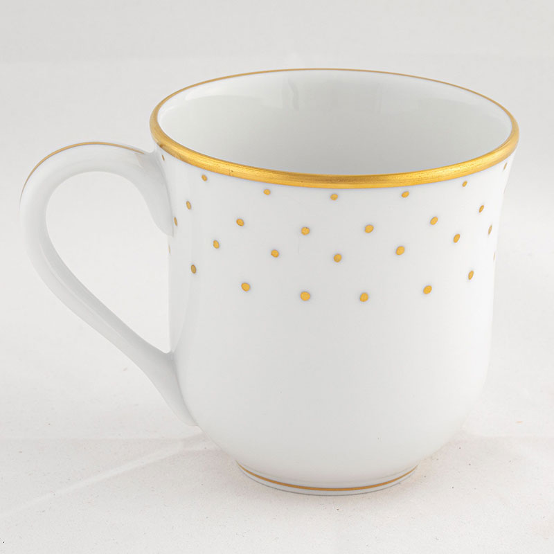 Herend Christmas Mug, Light Green Santa Bunny