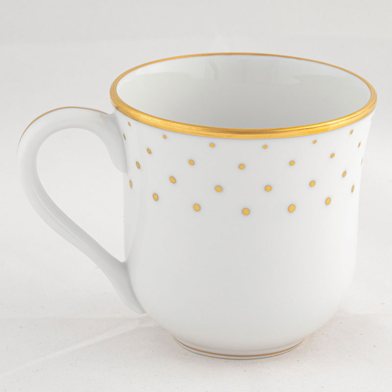 Herend Christmas Mug, Light Green Snowman