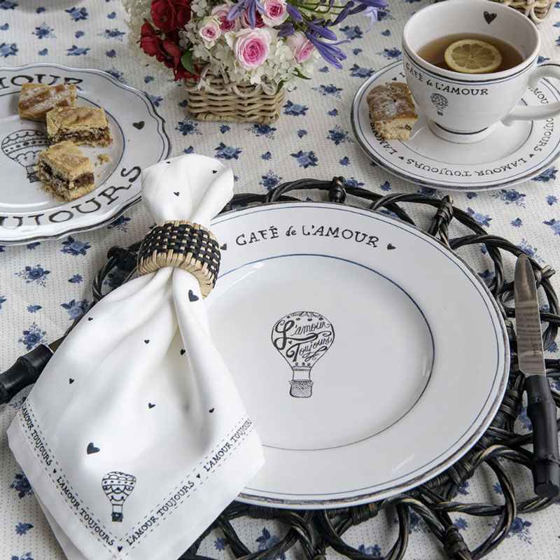 Juliska L'Amour Toujours Dinner Plate