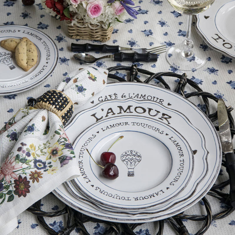 Juliska L'Amour Toujours Side Cocktail Plate