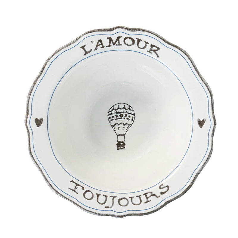 Juliska L'Amour Touhours Cereal Bowl