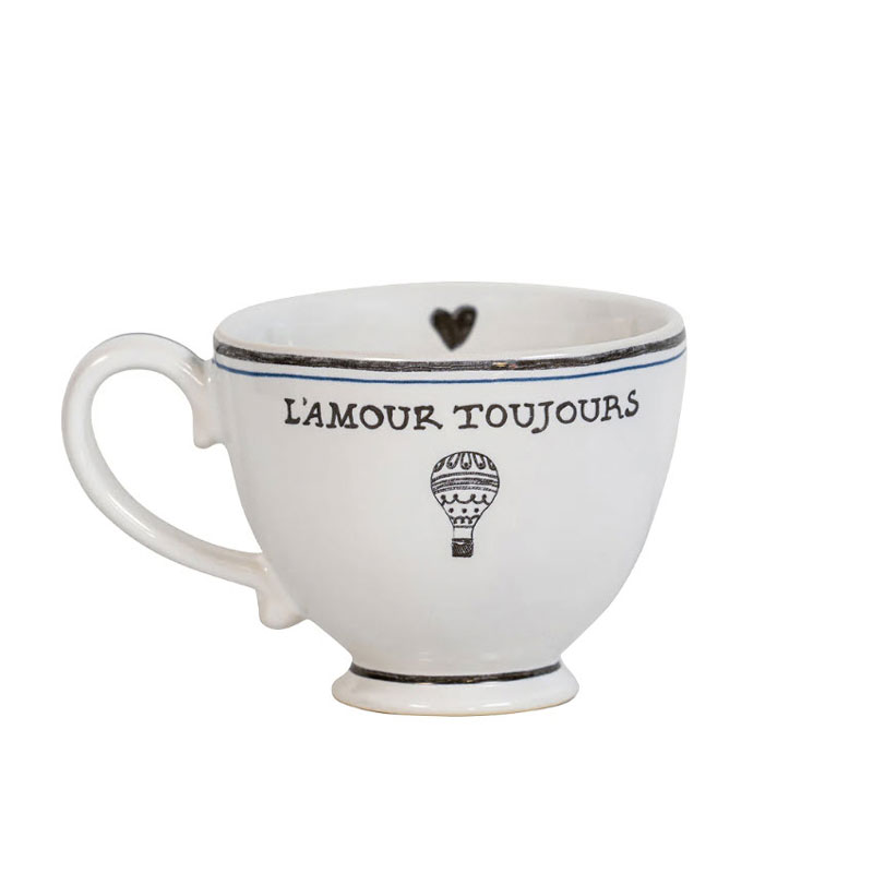 Juliska L'Amour Toujours Cofftea cup