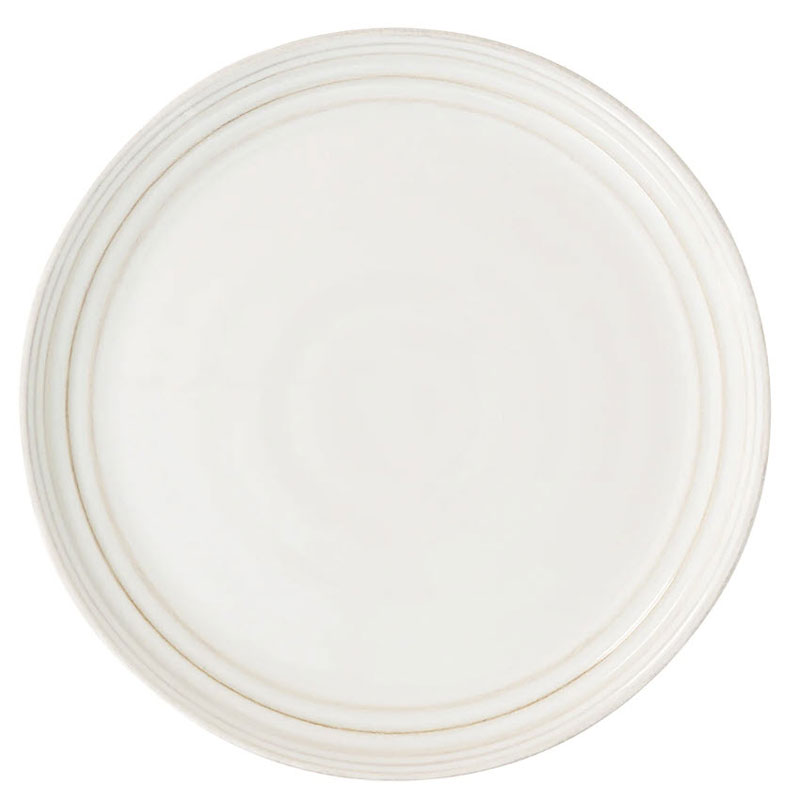 Juliska Bilbao Dinner Plate, Whitewash