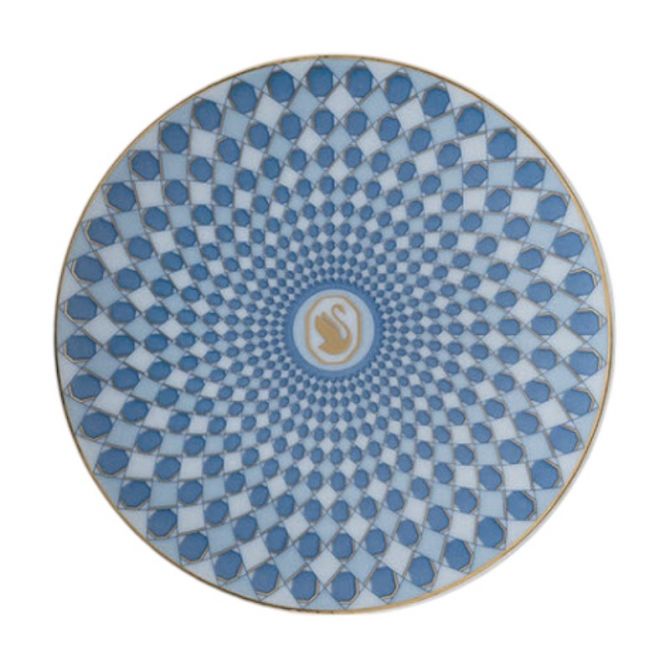 Swarovski x Rosenthal Signum Azure Plate, 4"