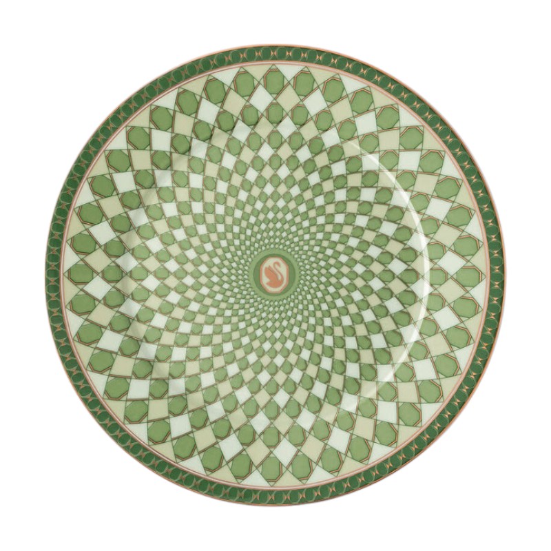 Swarovski x Rosenthal Signum Fern Bread and Butter Plate