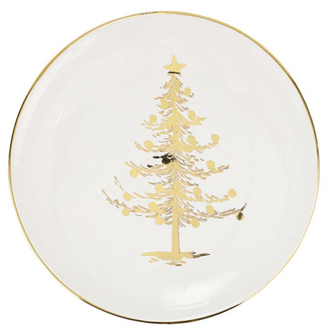 Vietri Medici Natale Dinner Plate