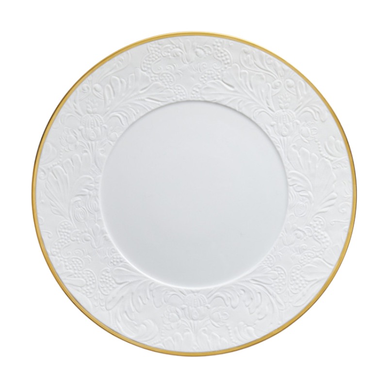 Raynaud Italian Renaissance Gold Filet Dinner Plate