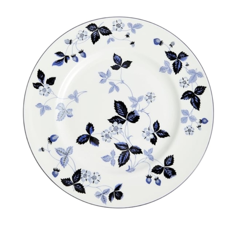 Wedgwood Wild Strawberry Inky Blue Dinner Plate