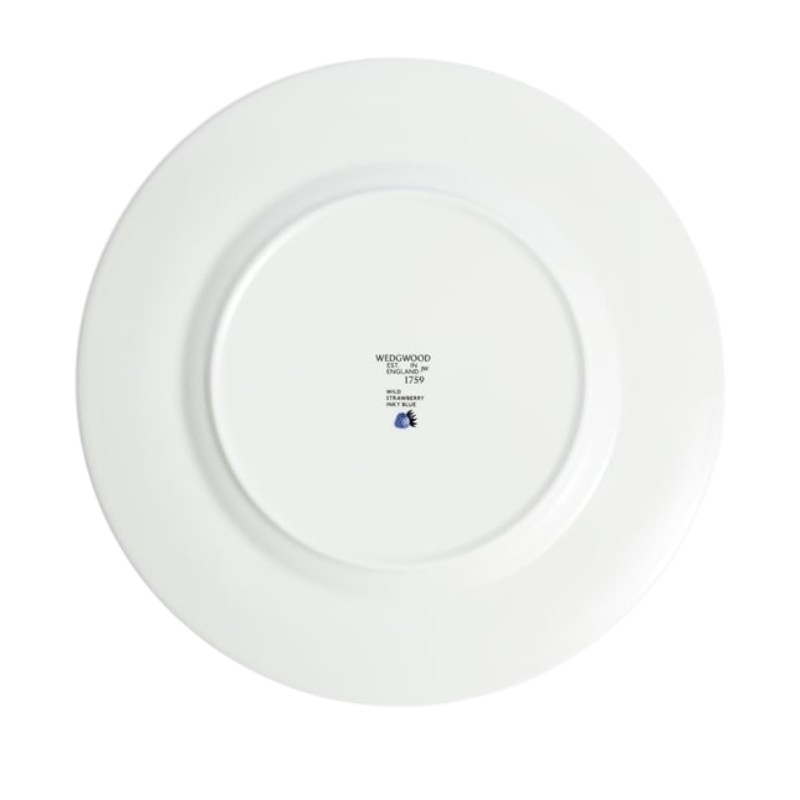 Wedgwood Wild Strawberry Inky Blue Dinner Plate