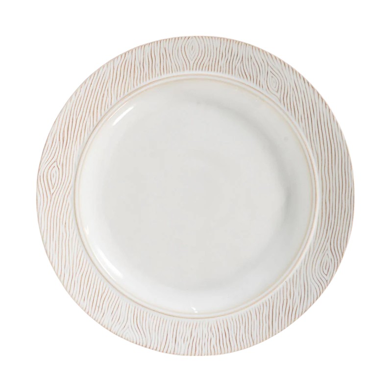Juliska Blenheim Oak Dinner Plate, Whitewash