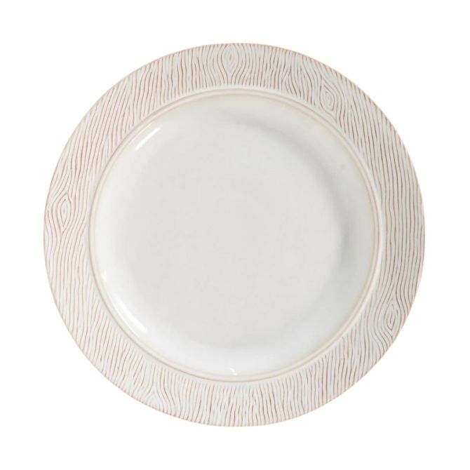 Juliska Blenheim Oak Dinner Plate, Whitewash
