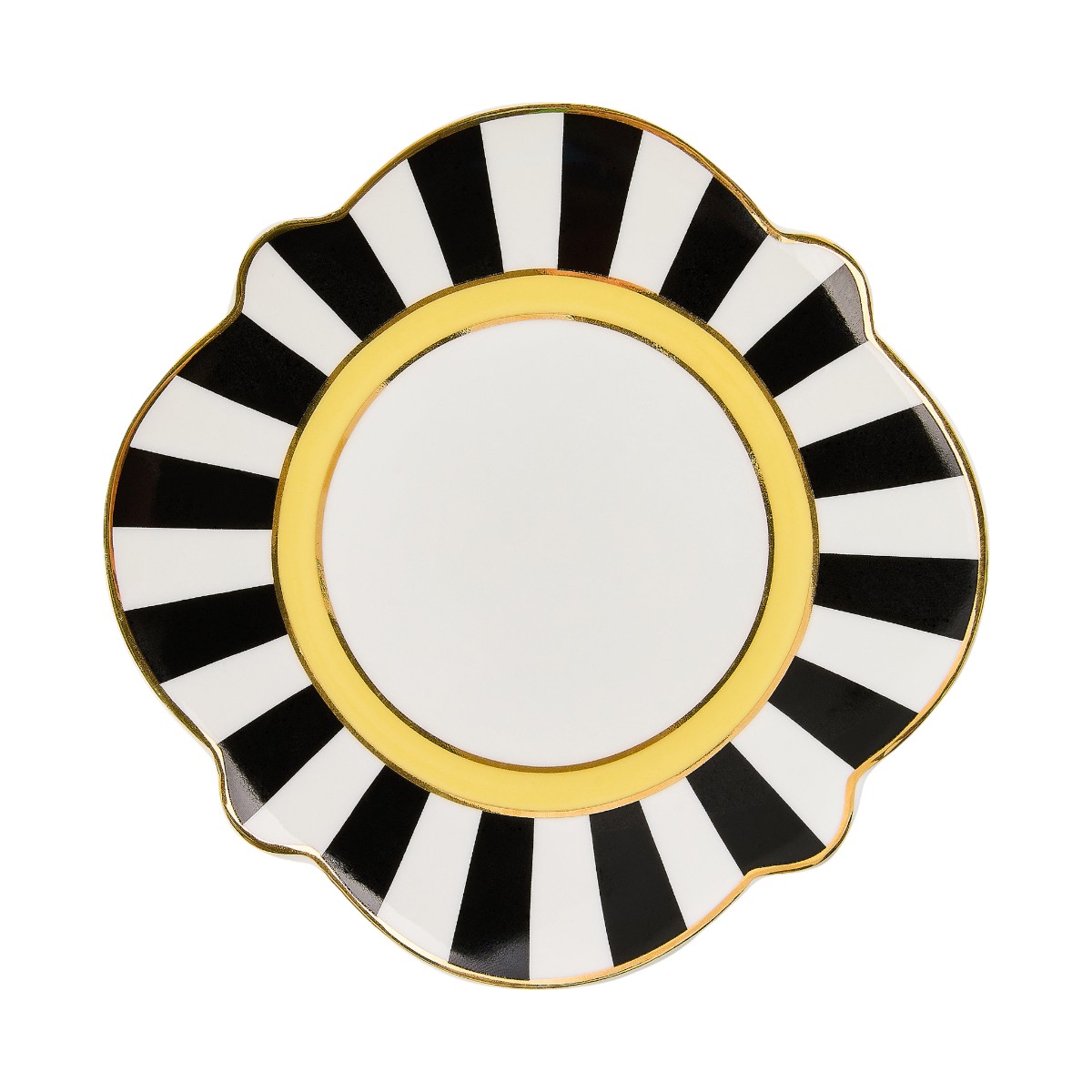 MacKenzie-Childs Bee Toile Bread & Butter Plate