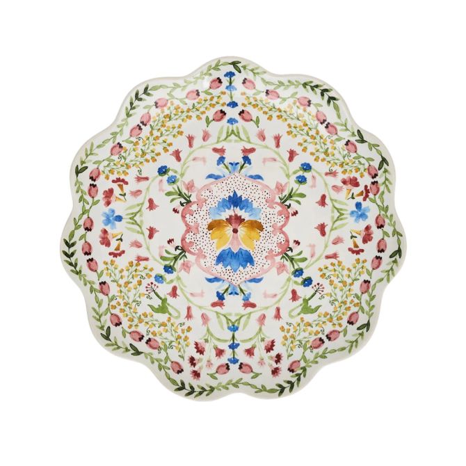 Juliska Sofia Salad Plate, Multicolor