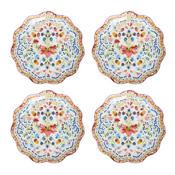 Juliska Sofia Side Plates, Set of 4