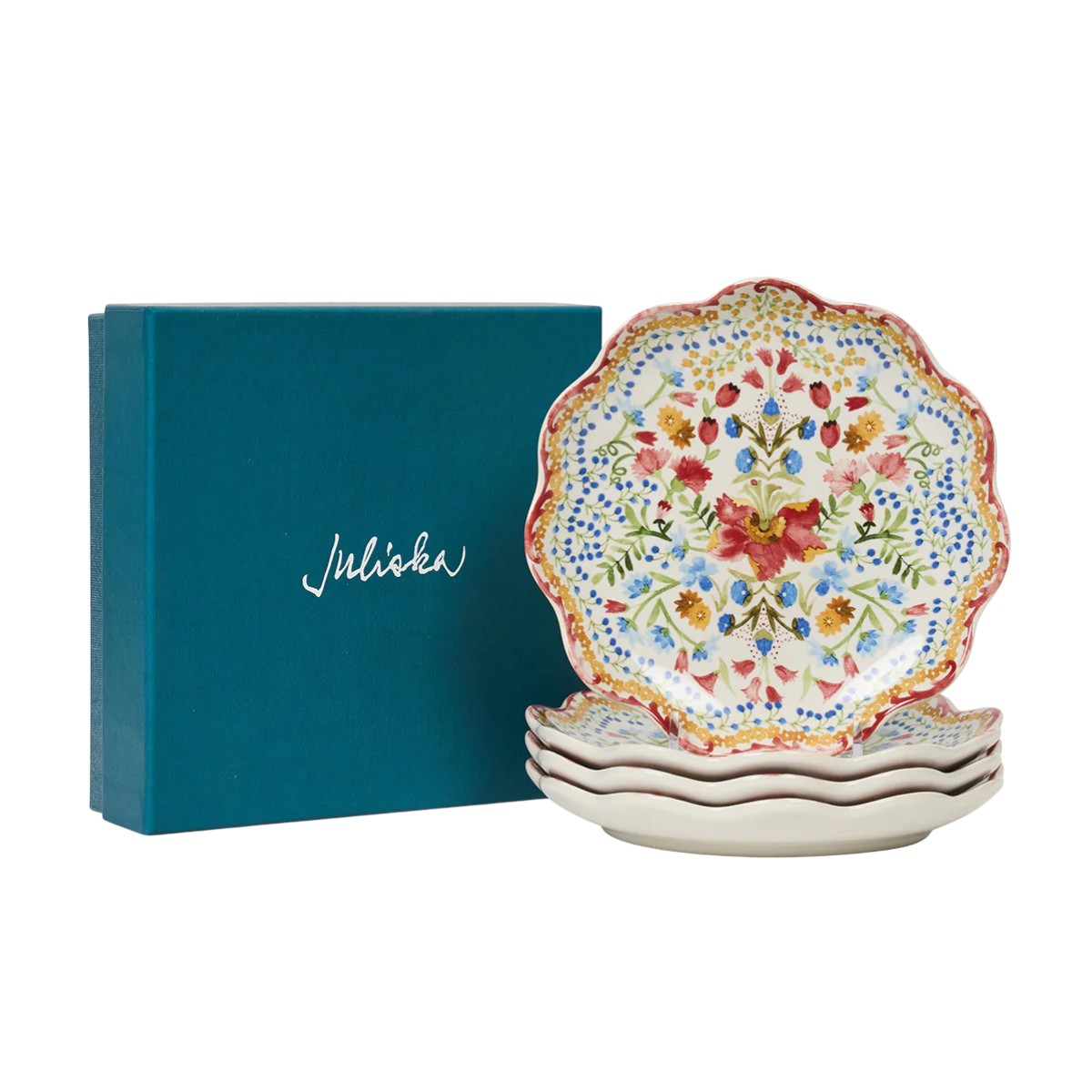 Juliska Sofia Side Plates, Set of 4
